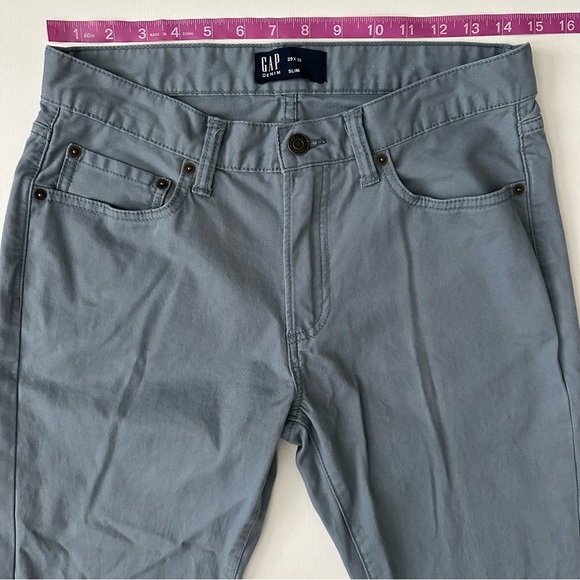 Gap Denim Men’s Slim Pants Size 29x30 - Picture 6 of 12